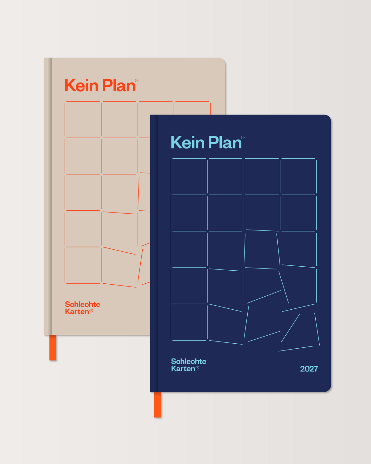 Notizbuch Planer 2027 »Kein Plan« - Vorbestellung