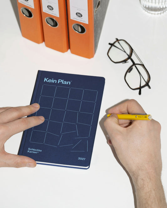 Notizbuch Planer 2027 – Kein Plan