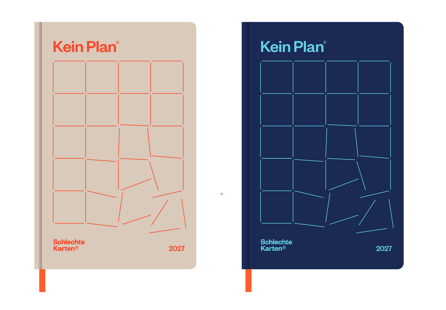 Notizbuch Planer 2027 – Kein Plan