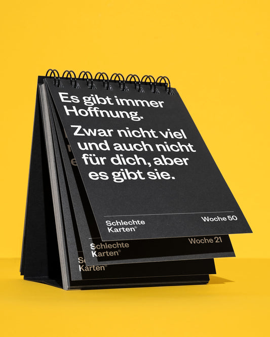 Abf%ck-Kauf – Demotivierender Tischkalender & Oh No Note Notizbuch