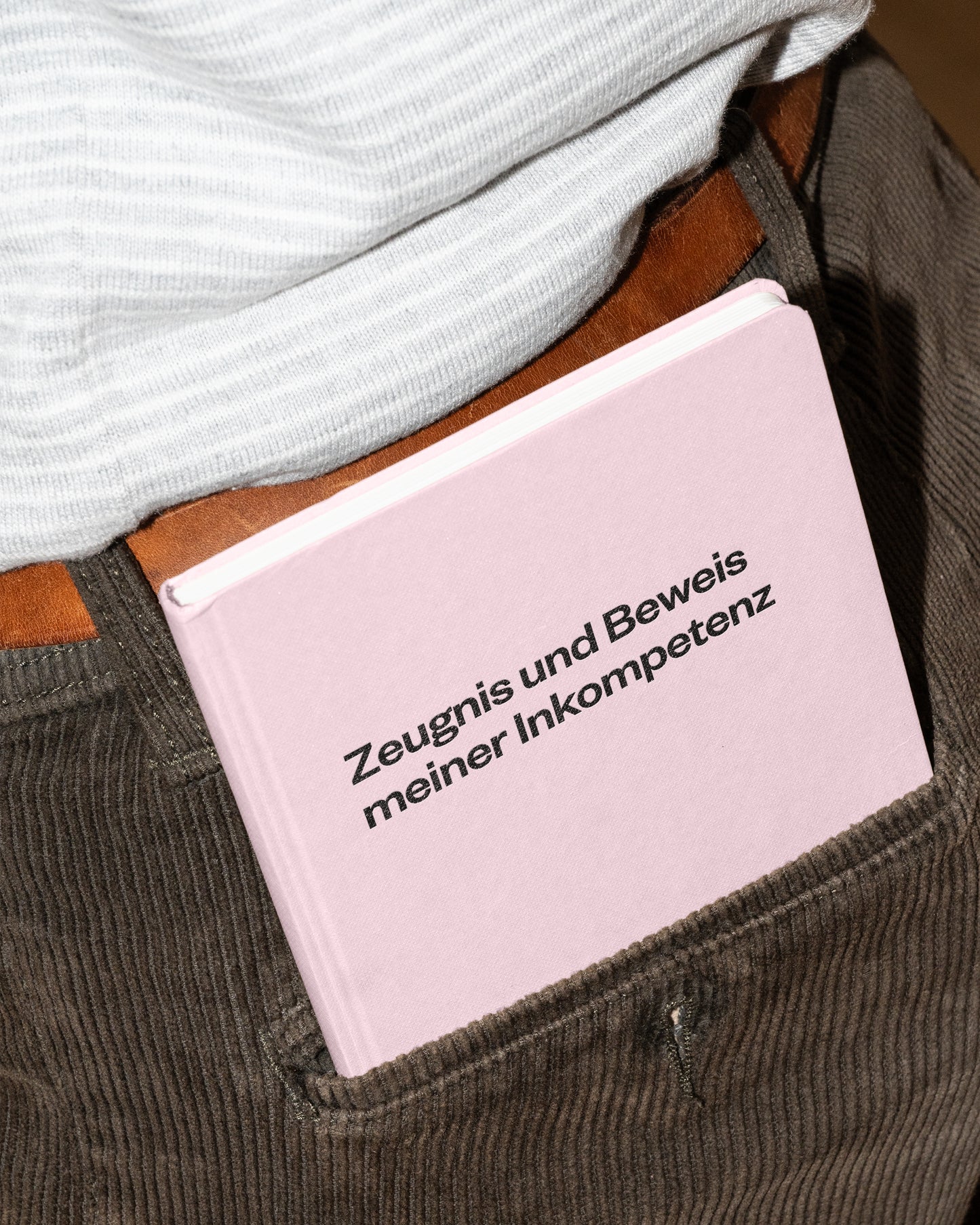 Oh No Notes Notizbuch »Zeugnis meiner Inkompetenz«