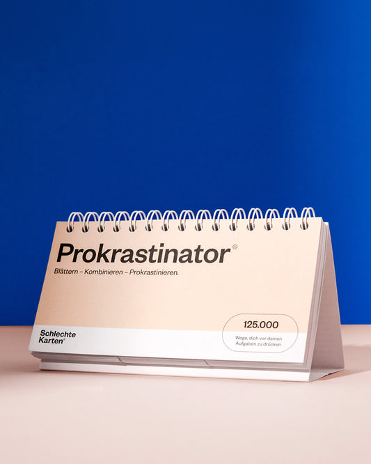Bundle – Demotivierender Tischkalender & Prokrastinator