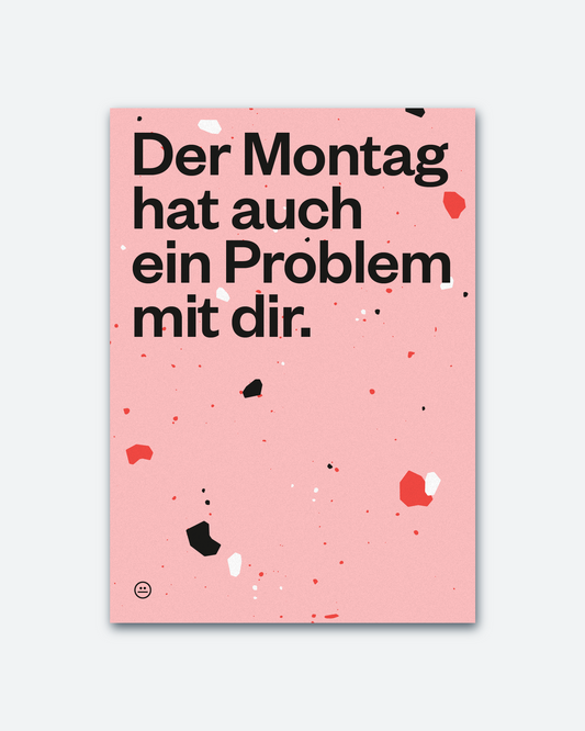 Postkarte »Montag«