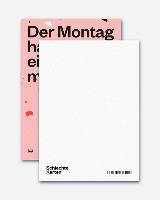 Postkarte »Montag«
