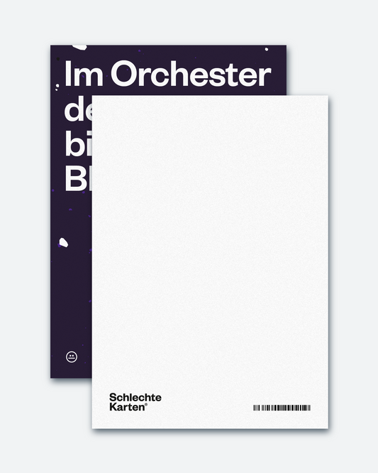 Postkarte »Orchester«