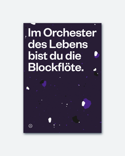 Postkarte »Orchester«