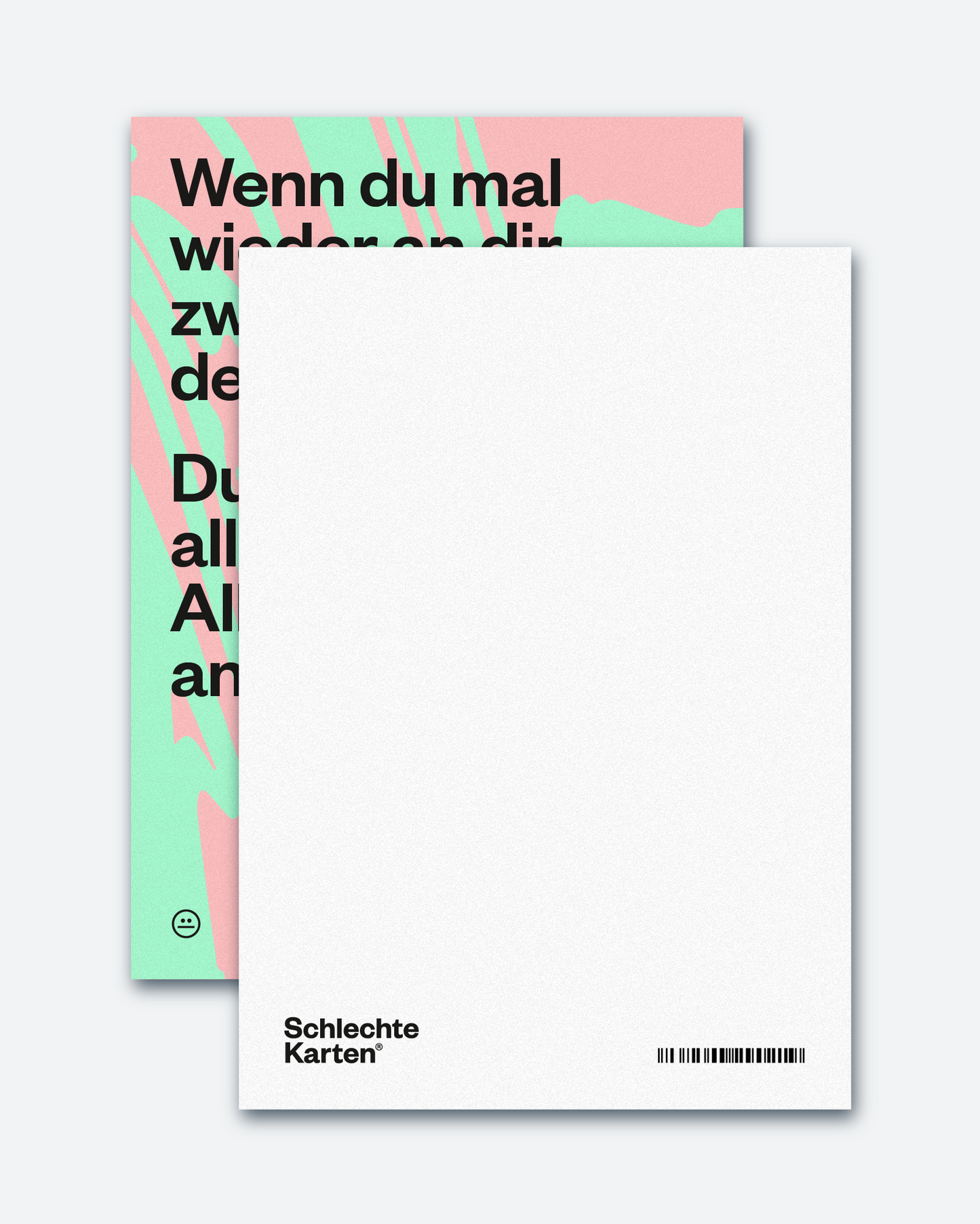 Postkarte »Zweifel«