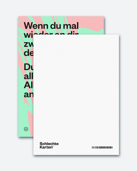 Postkarte »Zweifel«