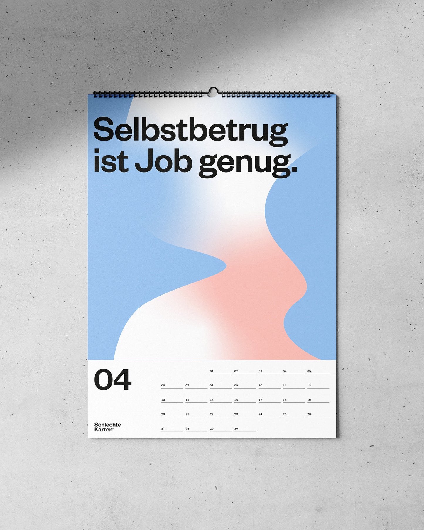 Double Downer · Tischkalender und Wandkalender 2026