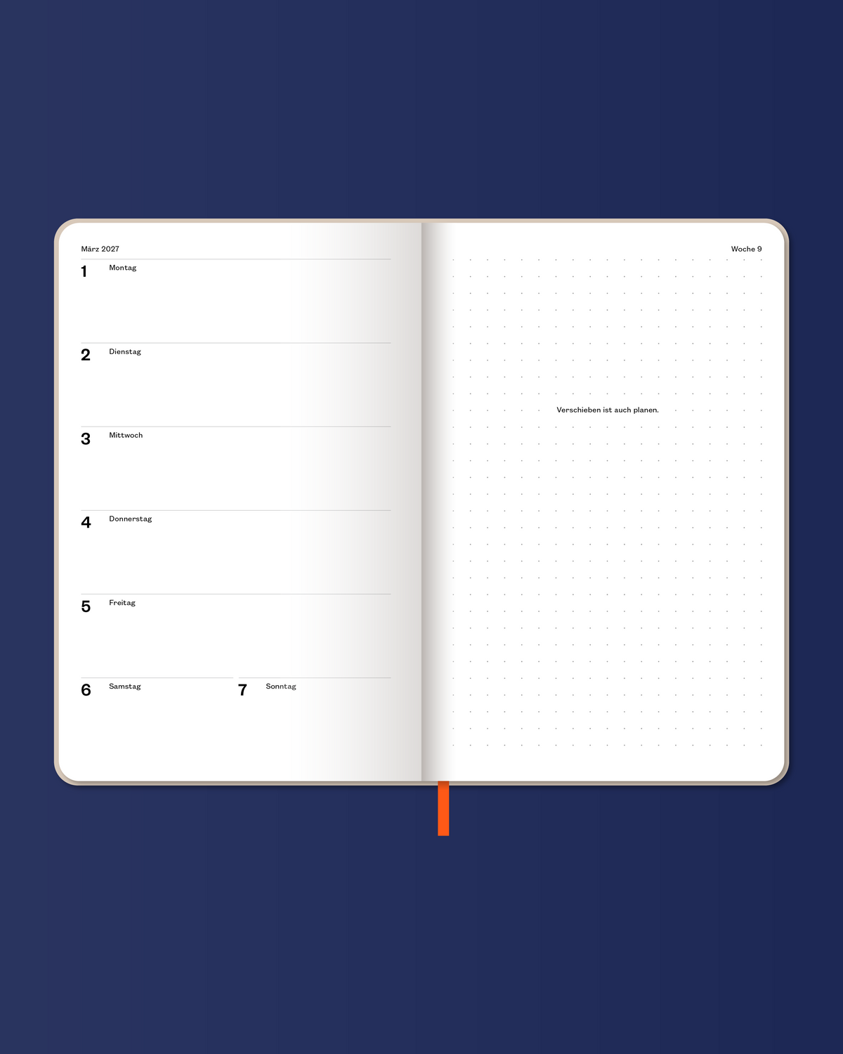 Notizbuch Planer 2027 »Kein Plan« - Vorbestellung