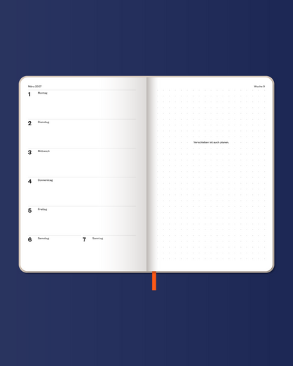 Notizbuch Planer 2027 »Kein Plan« - Vorbestellung