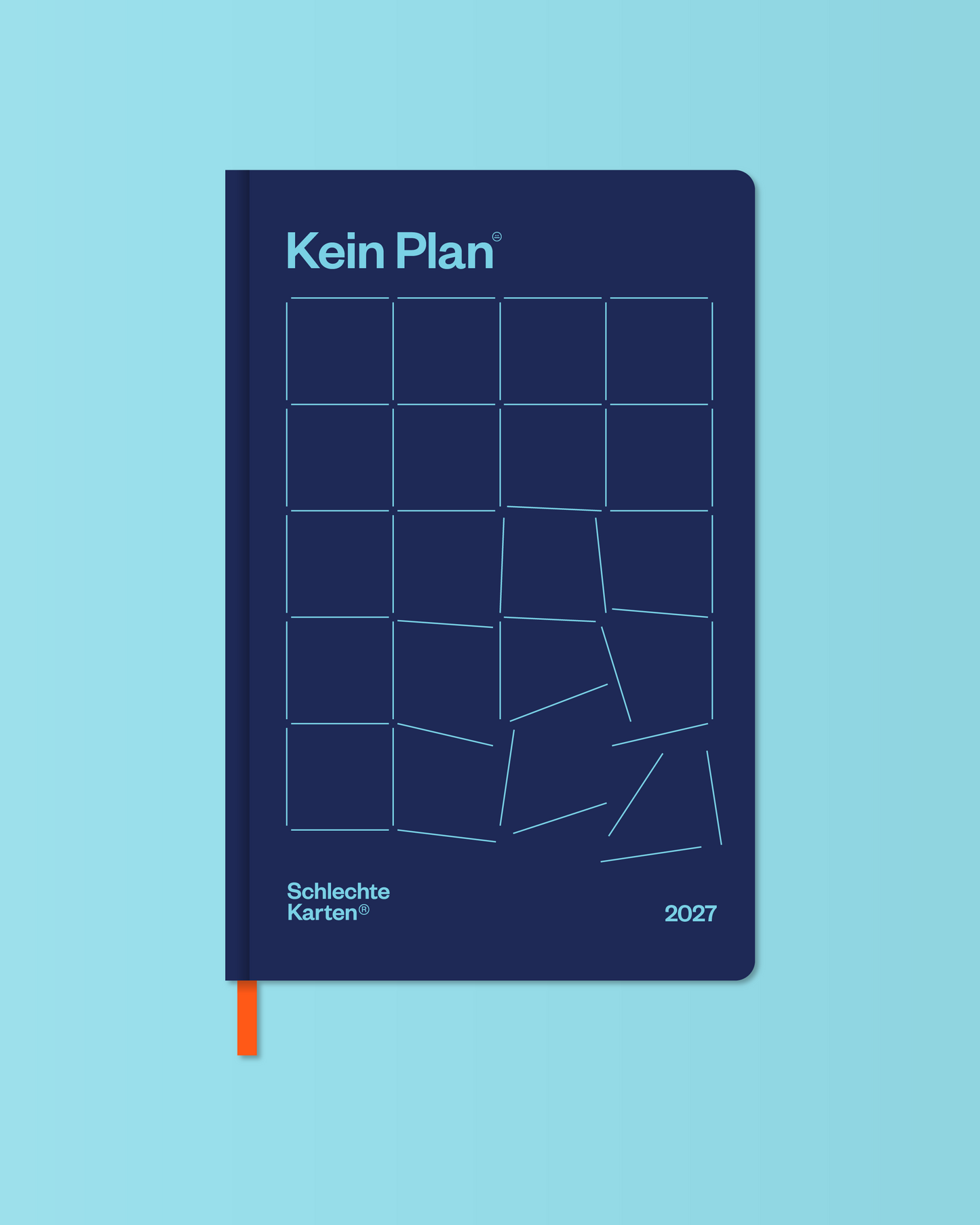 Notizbuch Planer 2027 – Kein Plan