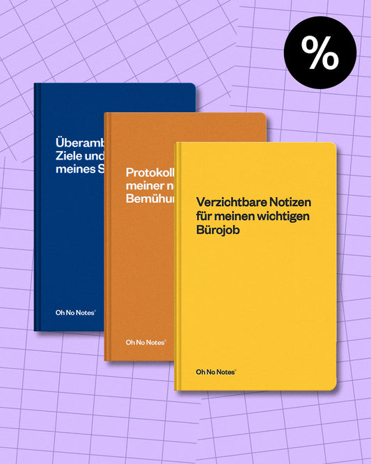 Oh No No No Notes – 3er Pack