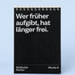 Demotivierender Tischkalender 2026