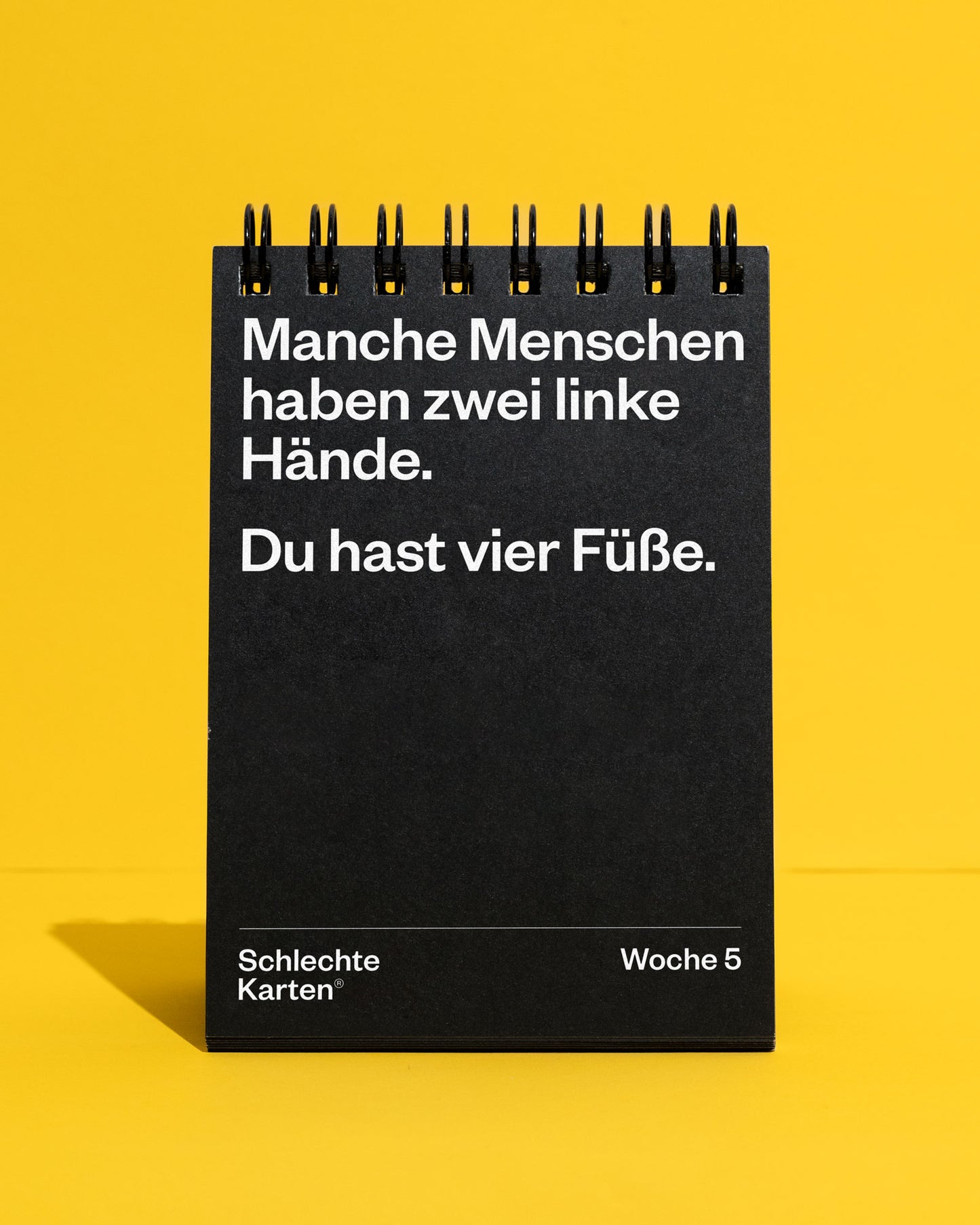 Demotivierender Tischkalender 2026