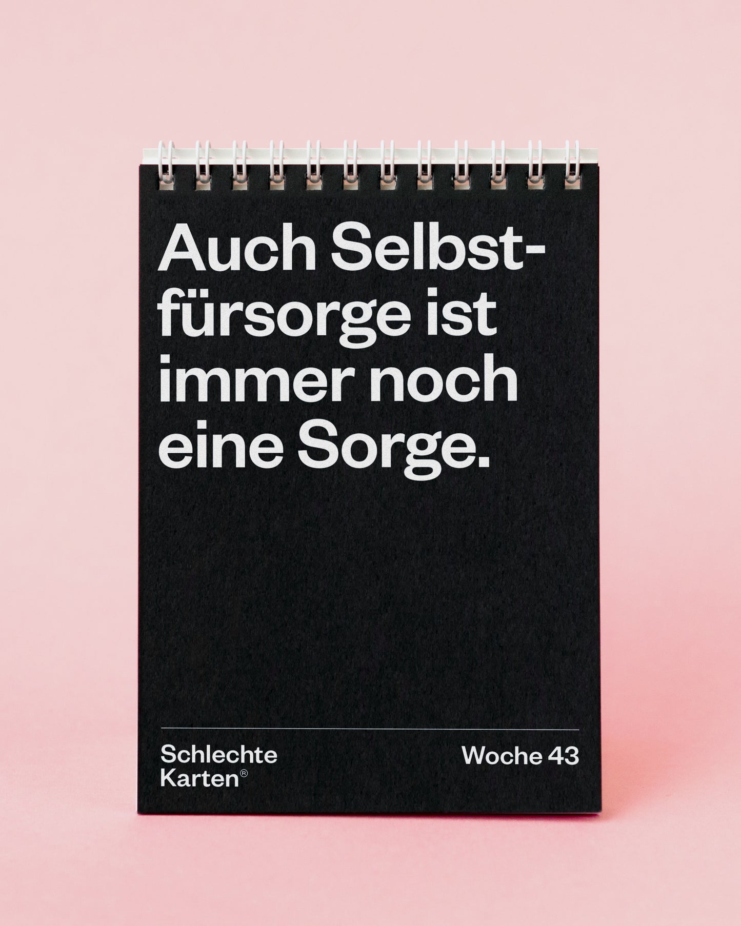 Demotivierender Tischkalender 2026