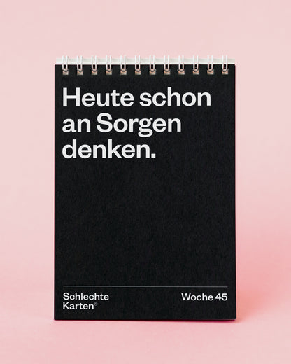 Demotivierender Tischkalender 2026