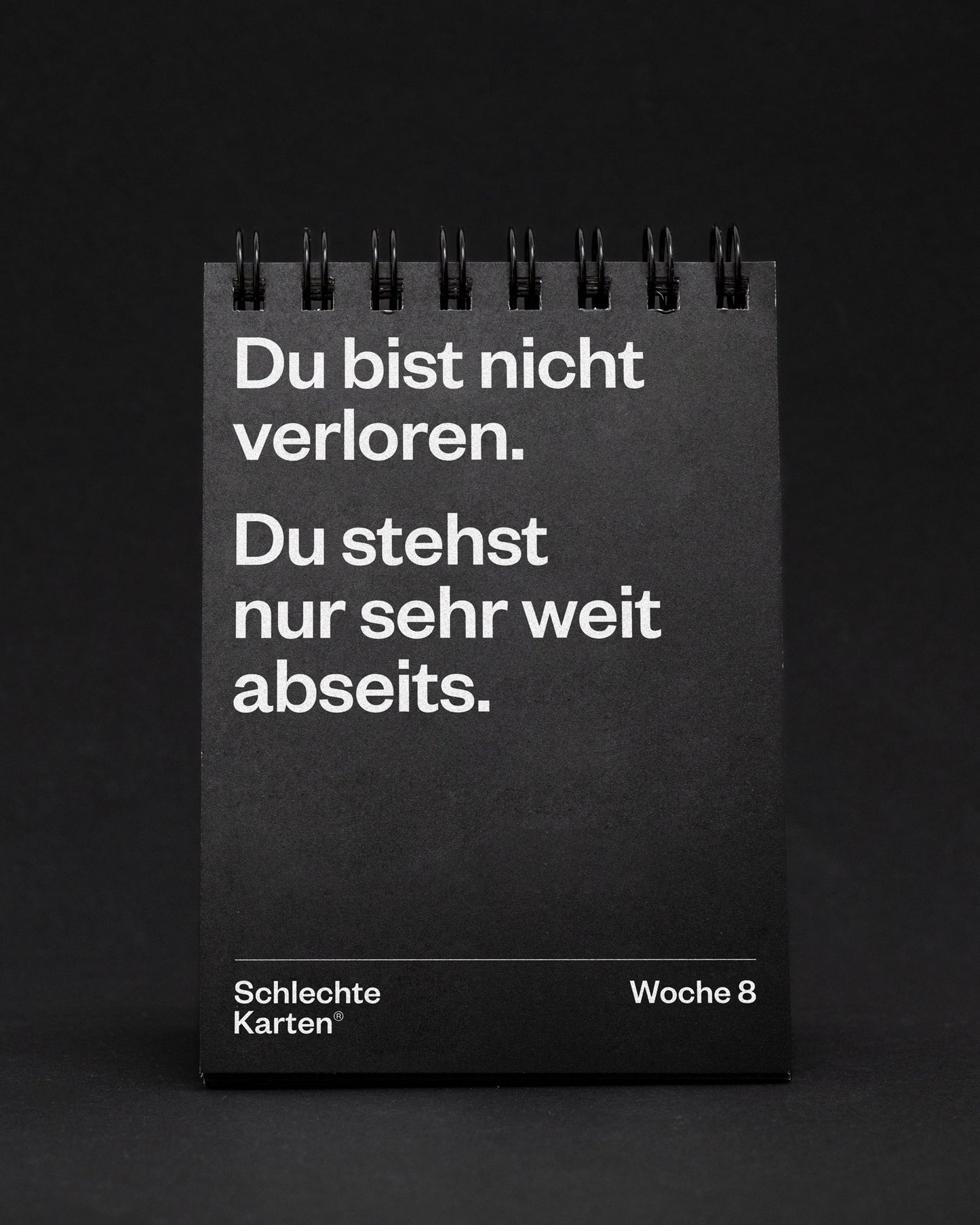 Demotivierender Tischkalender 2026