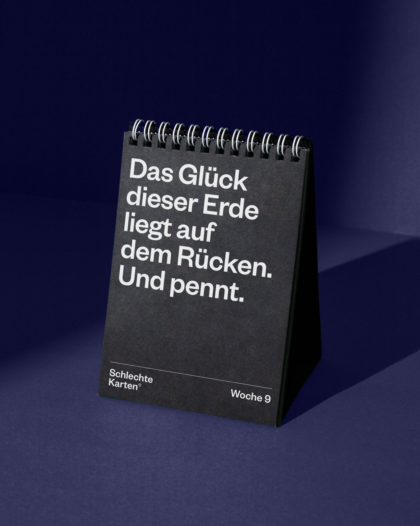 Demotivierender Tischkalender 2026