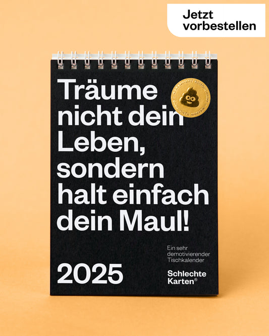 Kalender Schlechte Karten
