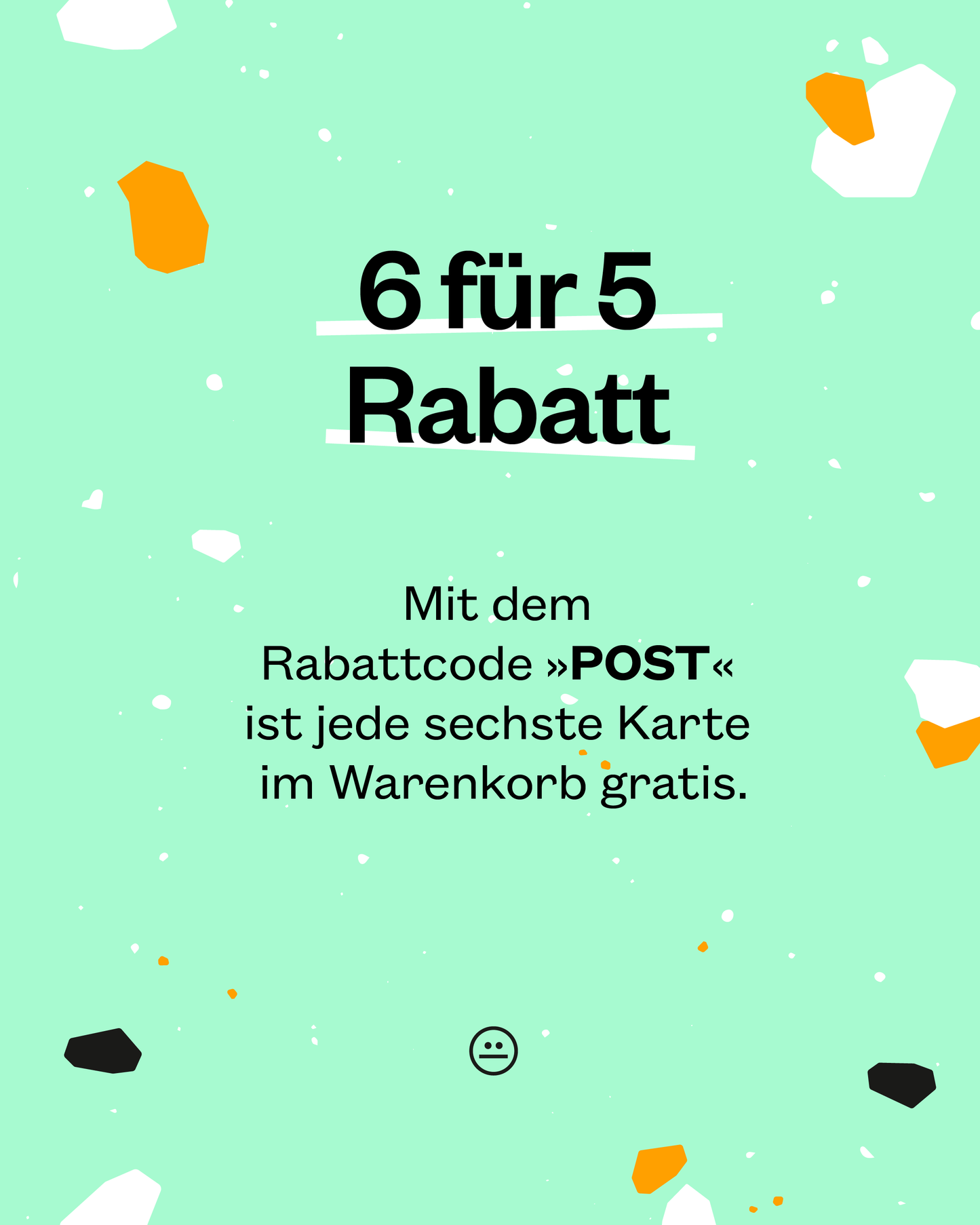 Postkarte »Dich gibt es nur einmal«