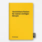 Oh No Notes Notizbuch »Verzichtbare Notizen«