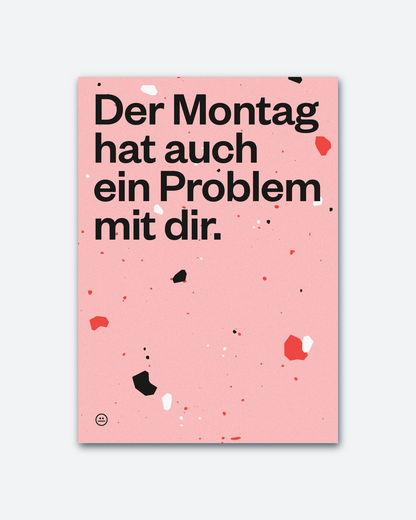 Postkarte »Montag«