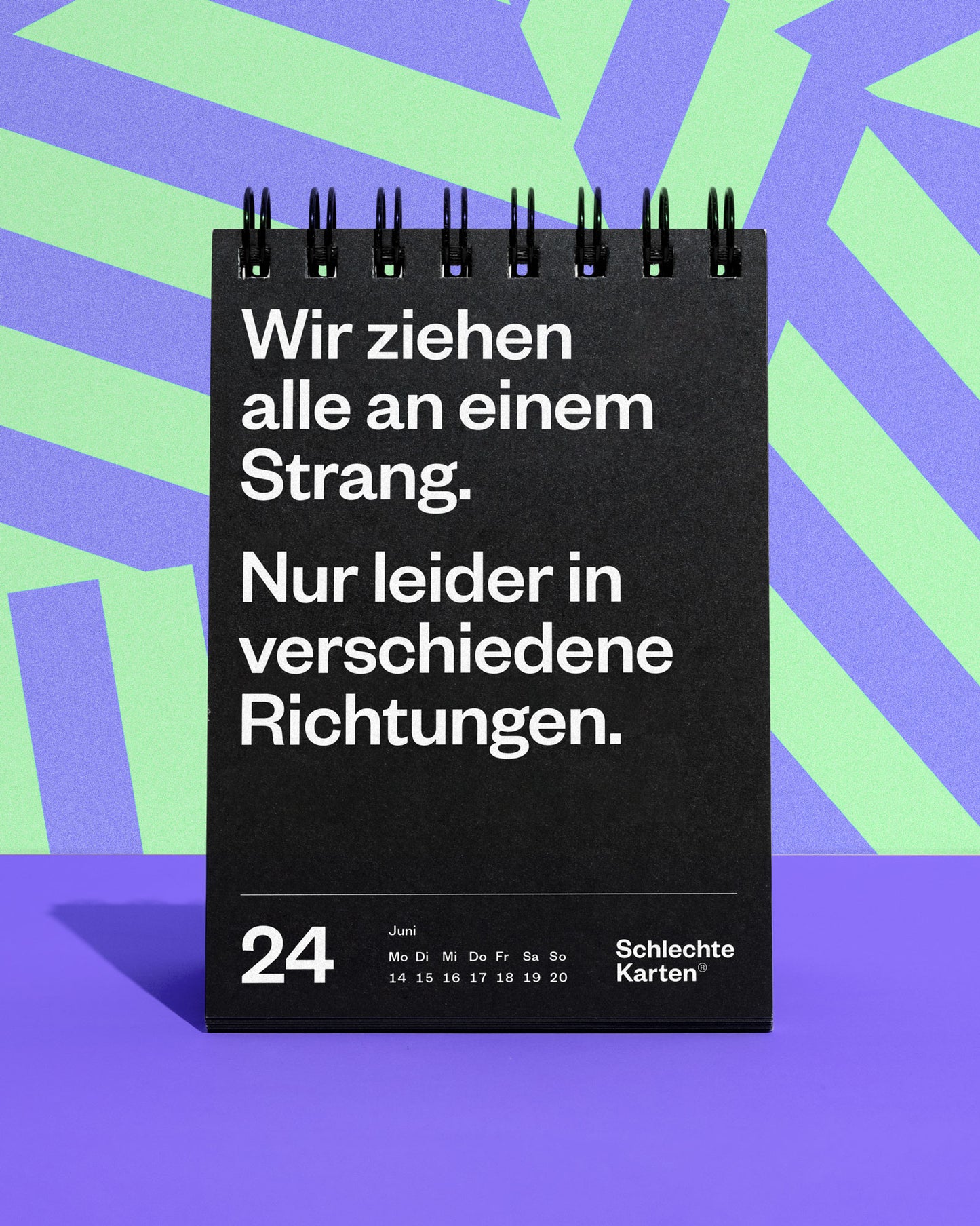 Demotivierender Tischkalender 2027