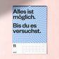 Demotivierender Wandkalender 2026
