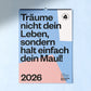 Demotivierender Wandkalender 2026