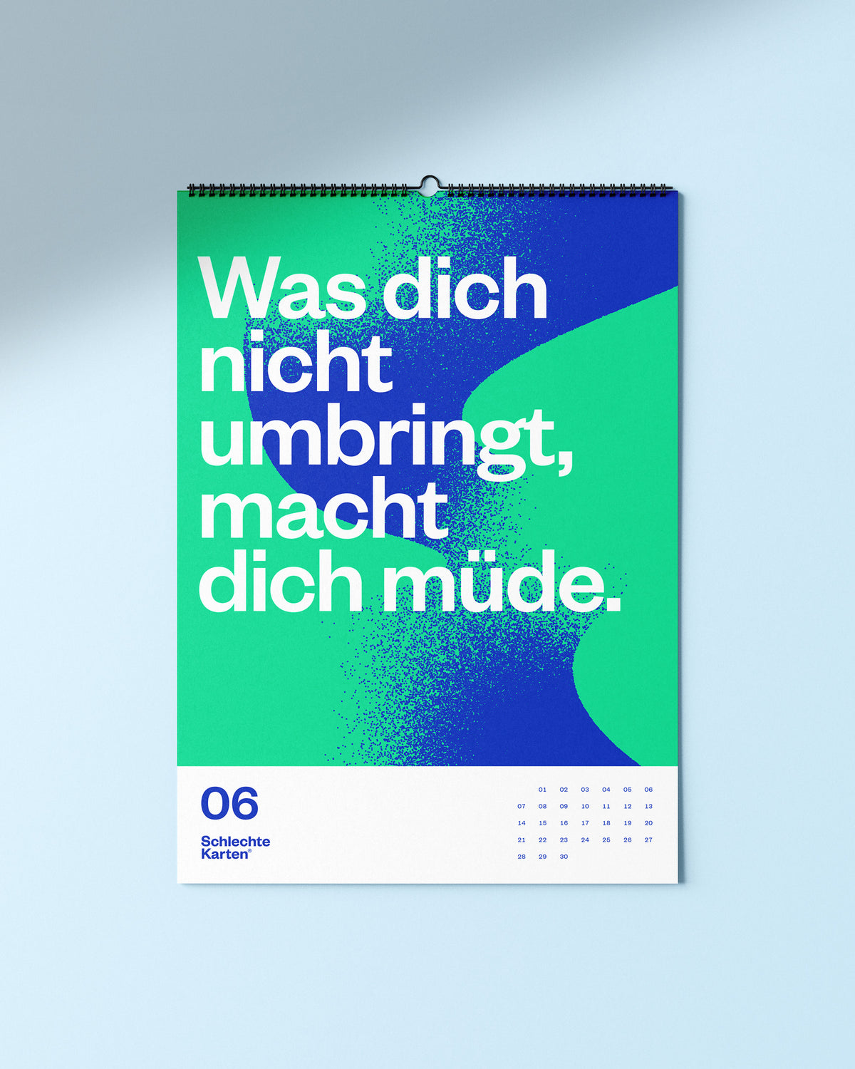 Demotivierender Wandkalender 2027, A4
