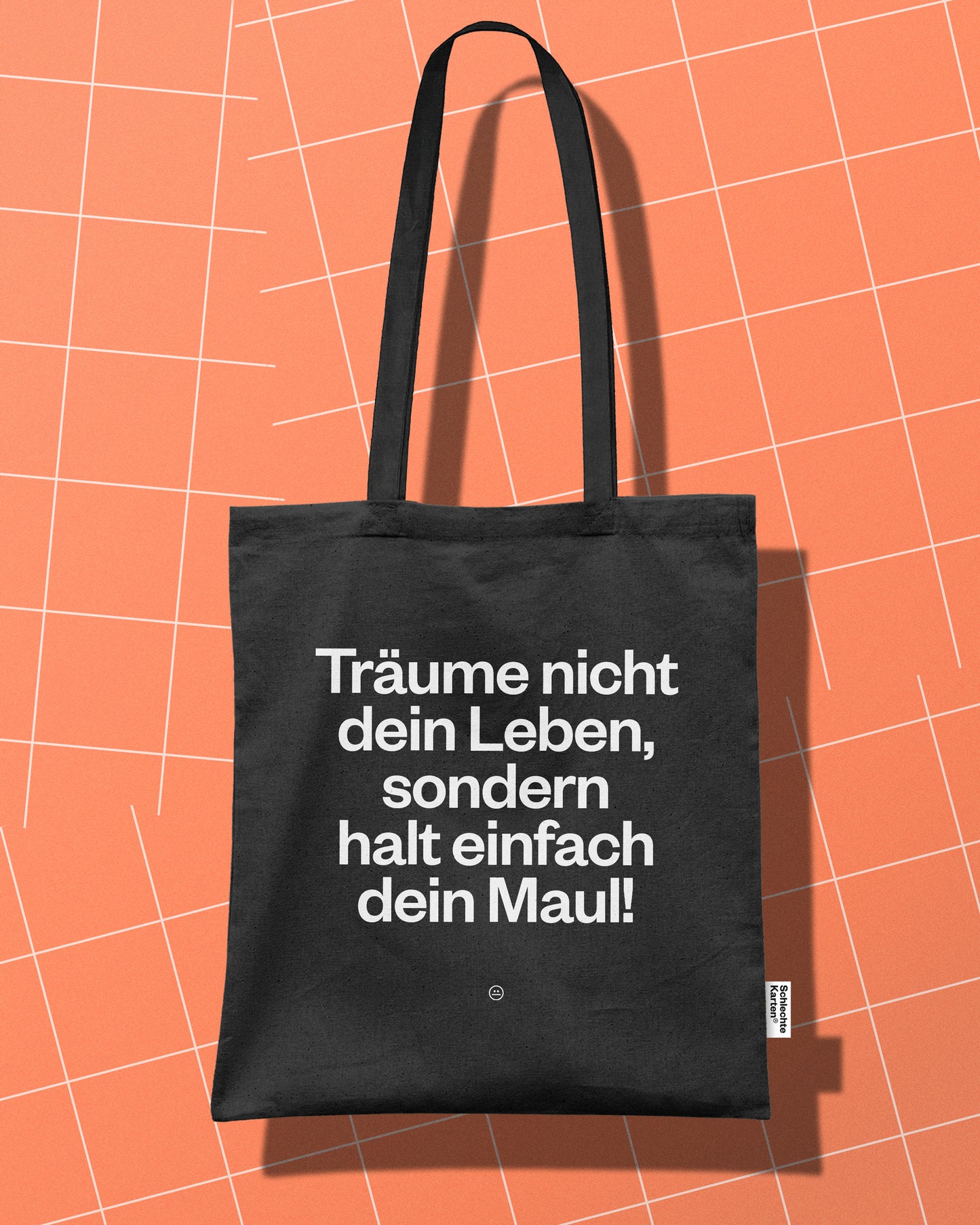 Stofftasche »Träume nicht dein Leben«