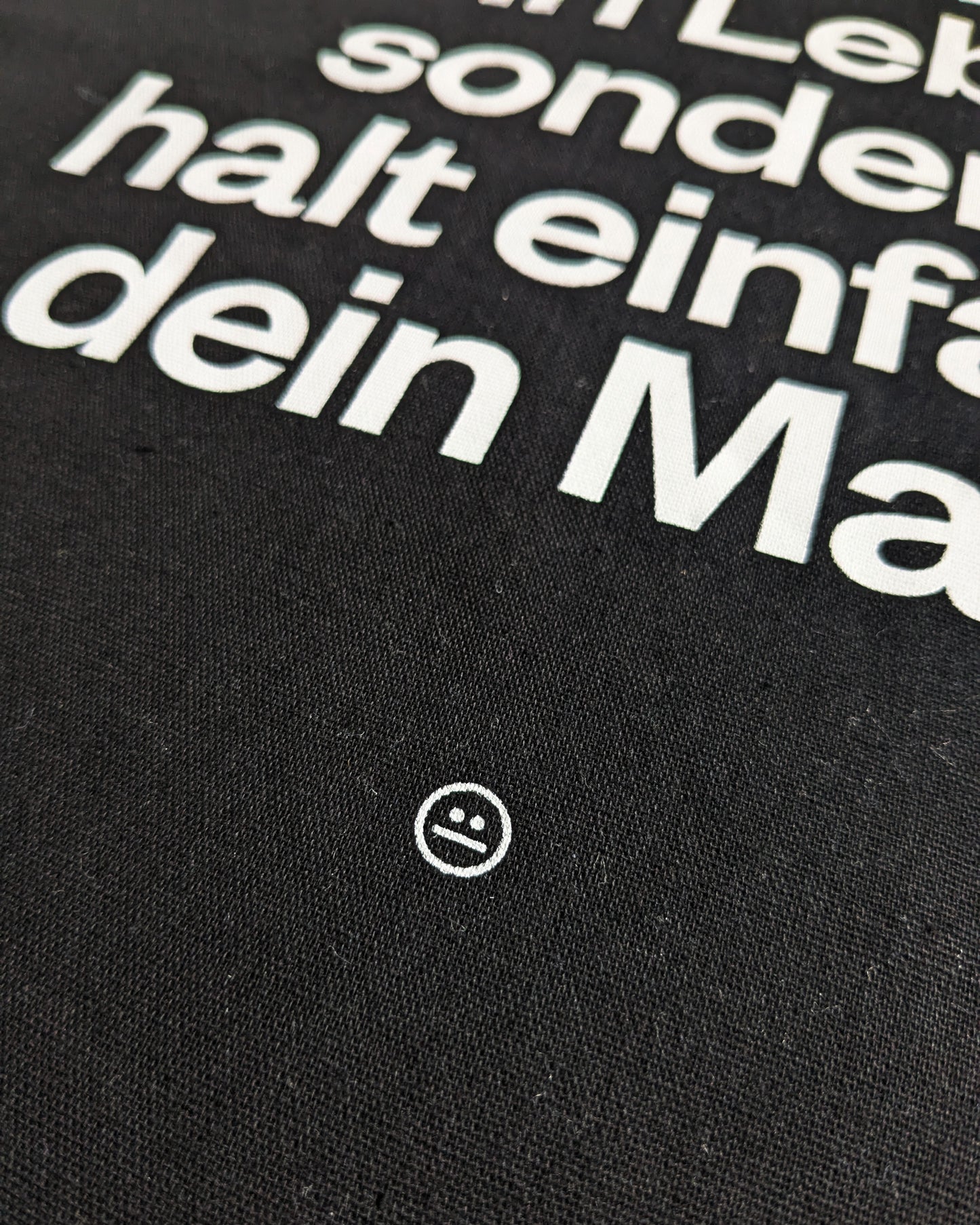 Stofftasche »Träume nicht dein Leben«